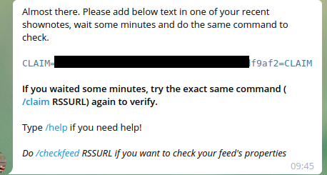 Satoshi Stream: Link Your Telegram Account to Your Podcast