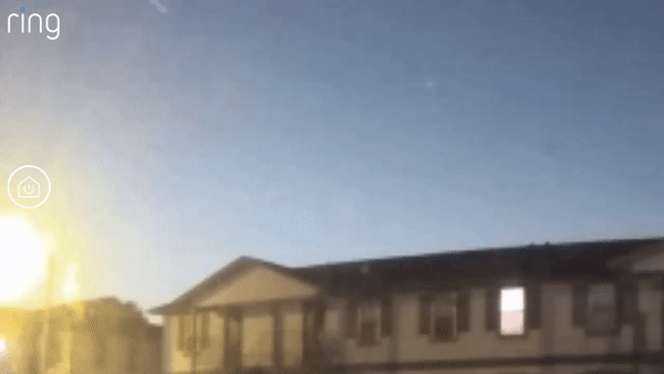 A fireball sweeps across North Texas creating a light show and sonic boom