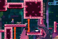 Aeon Drive: The cyberpunk platformer teleports September 30 across all media!