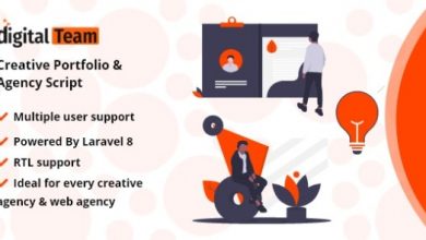 DigitalTeam v1.0 - Creative portfolio and agency script