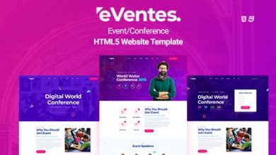 Events v1.0 - Free HTML conference and event template