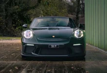 Green Porsche 911 Speedster unveiled