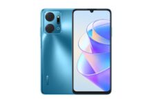 Smartphone Honor X7a presented in the UK