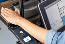 What happens to biometric data from Amazon One payment technology?