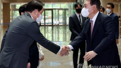 Yoon au siège de SK Bioscience