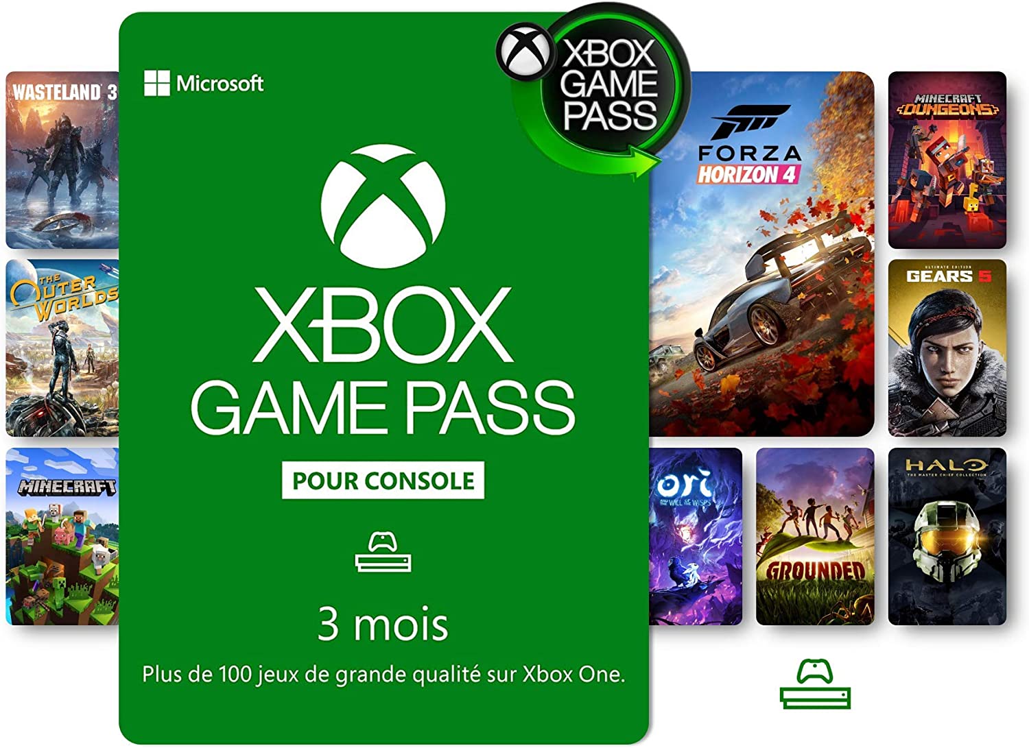 Abonnement Xbox Game Pass - 3 mois